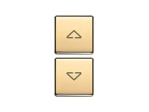 VIMAR Vimar 22751.2.82 Due tasti Flat simboli frecce oro