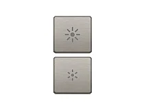VIMAR Vimar 22751.3.11 Due tasti Flat dimmer nichel