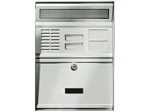 VIMAR Vimar 2550/302 Targa portalettere 2 pulsanti alluminio