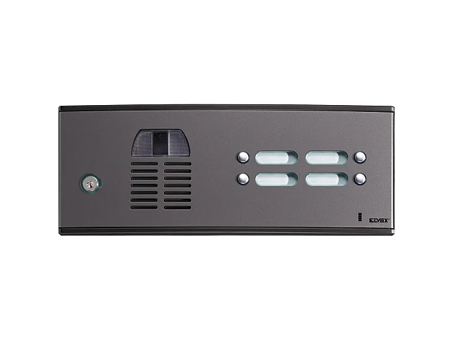 VIMAR Vimar 25V4/35 Pannello a/v con 4 pulsanti grigio sablè
