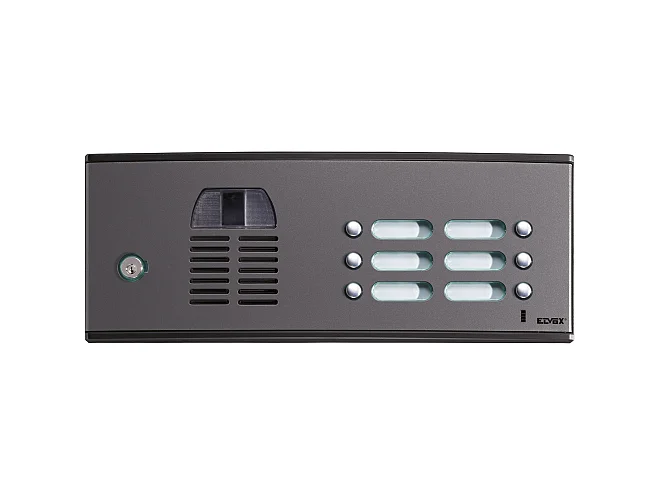 VIMAR Vimar 25V6/35 Pannello a/v con 6 pulsanti grigio sablè