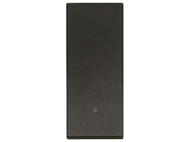 VIMAR Vimar 30000.G Interruttore 1P 10AX allineato nero