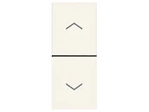 VIMAR Vimar 30062.B Due pulsanti interbl. NO+NO 10A bianco