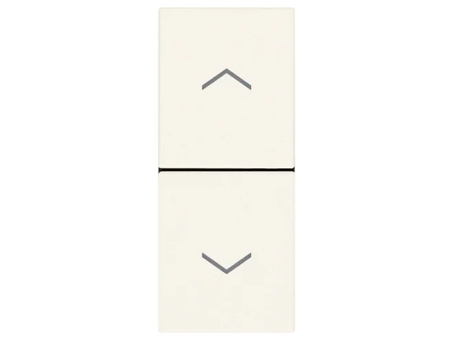 VIMAR Vimar 30062.B Due pulsanti interbl. NO+NO 10A bianco