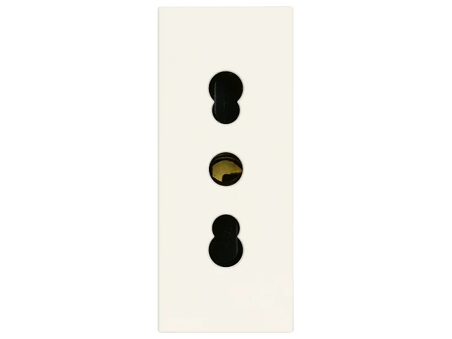 VIMAR Vimar 30203.B Presa 2P+T 16A P17/11 bianco