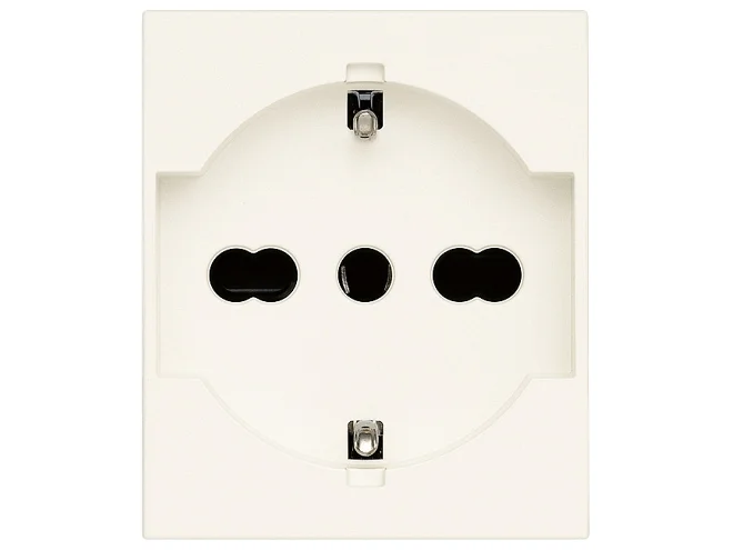 VIMAR Vimar 30210.B Presa 2P+T 16A universale bianco