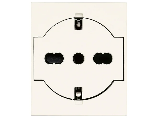 VIMAR Vimar 30211.B Presa 2P+T P40 universale a filo bianco