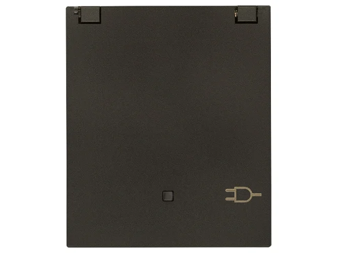 VIMAR Vimar 30212.CG Presa SICURY 2P+T 16A FR + coper. grigio