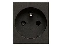 VIMAR Vimar 30212.G Presa SICURY 2P+T francese nero