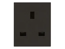 VIMAR Vimar 30219.G Presa 2P+T 13A inglese nero