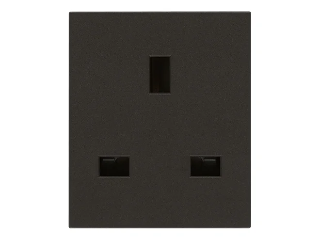 VIMAR Vimar 30219.G Presa 2P+T 13A inglese nero