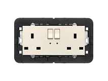 VIMAR Vimar 30222.C 2 prese 2P+T 13A inglese interr. canapa