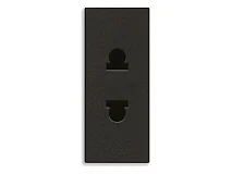 VIMAR Vimar 30234.G Presa SICURY 2P 16A USA+EU nero