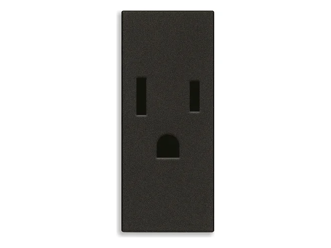 VIMAR Vimar 30242.G Presa SICURY 2P+T 15A USA nero
