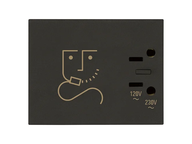 VIMAR Vimar 30290.G Presa per rasoio 230V nero