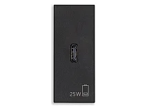 VIMAR Vimar 30292.C25G Alimentatore USB C PD 25W nero