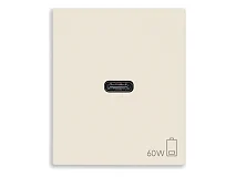 VIMAR Vimar 30298.60C Alimentatore USB C 60W PD canapa