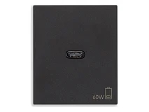 VIMAR Vimar 30298.60G Alimentatore USB C 60W PD nero