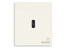 VIMAR Vimar 30298.B Alimentatore USB C 30W PD bianco