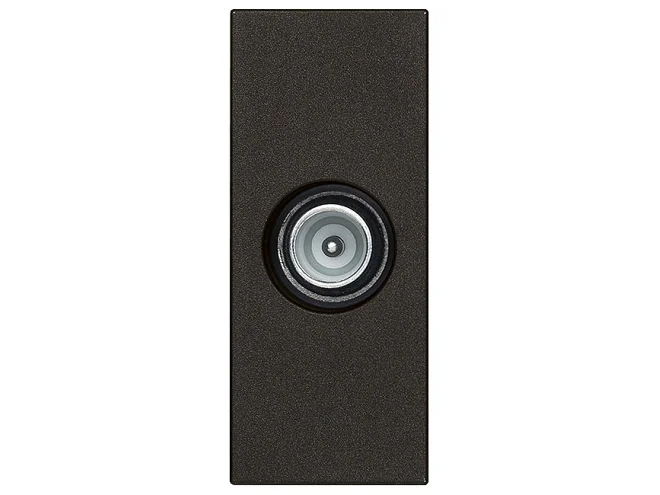 VIMAR Vimar 30300.10G Presa TV-RD-SAT passante nero