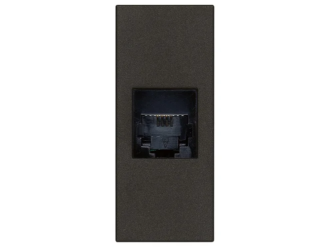 VIMAR Vimar 30320.G Presa RJ11 6/4 nero