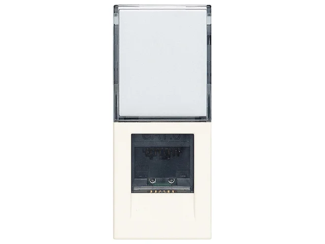 VIMAR Vimar 30339.13B Presa RJ45 Netsafe Cat6 UTP bianco