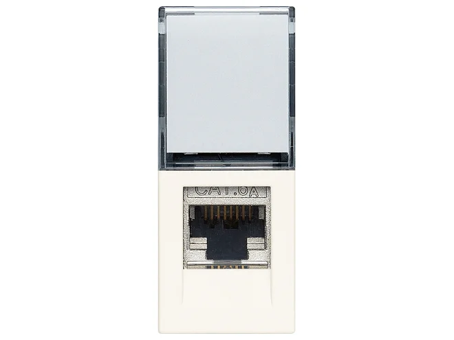 VIMAR Vimar 30339.16B Presa RJ45 Netsafe Cat6A FTP bianco