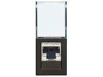 VIMAR Vimar 30339.16G Presa RJ45 Netsafe Cat6A FTP nero