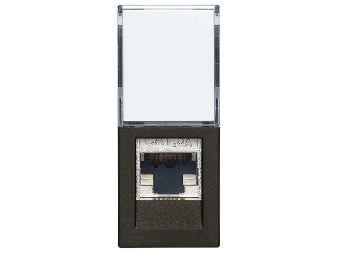 VIMAR Vimar 30339.16G Presa RJ45 Netsafe Cat6A FTP nero
