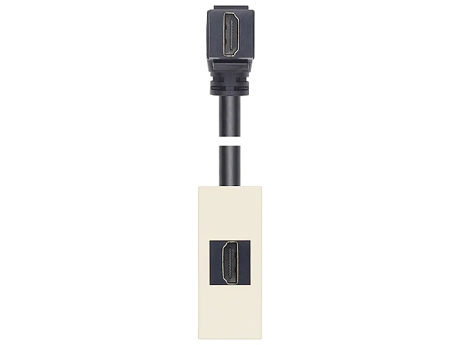 VIMAR Vimar 30346.HC Presa HDMI 2.1b con cavo a 90° canapa