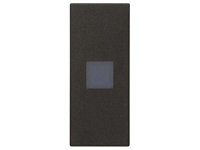 VIMAR Vimar 30386.G Spia con diffusore neutro nero