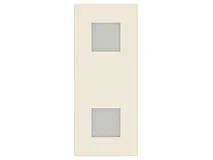 VIMAR Vimar 30388.C Doppia spia diffusore neutro canapa