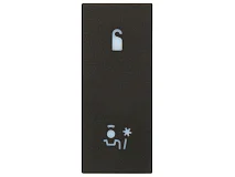 VIMAR Vimar 30405.G Unità di segnalaz. stato camera nero