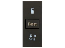 VIMAR Vimar 30408.G Commutatore 1P 10AX MUR/DND 1M nero