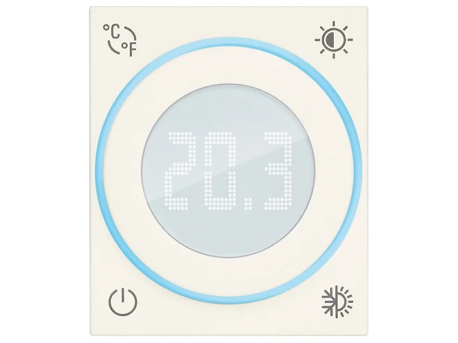 VIMAR Vimar 30440.B Termostato rotella 100-240V 2M bianco