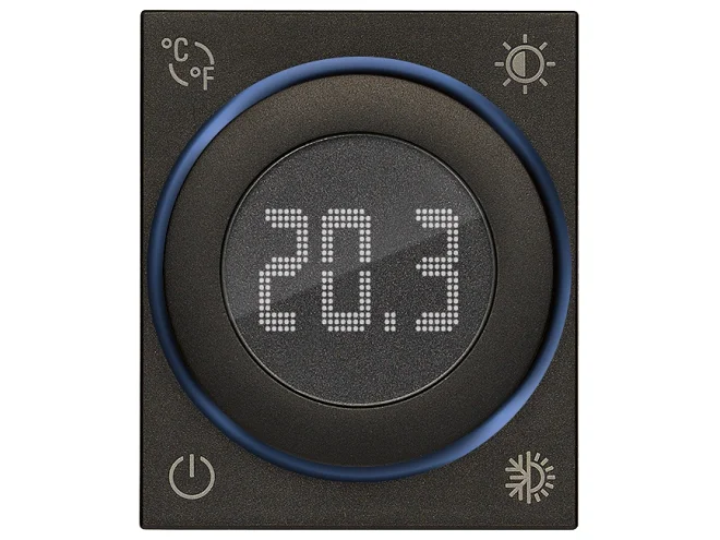 VIMAR Vimar 30440.G Termostato rotella 100-240V 2M nero