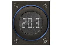 VIMAR Vimar 30571.G Termostato rotella KNX 2M nero