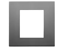 VIMAR Vimar 30642.72 Placca 2M inox satinato