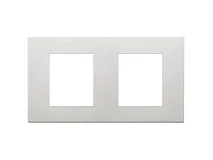 VIMAR Vimar 30643.20 Placca 4M (2+2)int71 argento