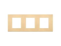 VIMAR Vimar 30644.70.01 Placca 6M (2+2+2)int71 oro spazzolato