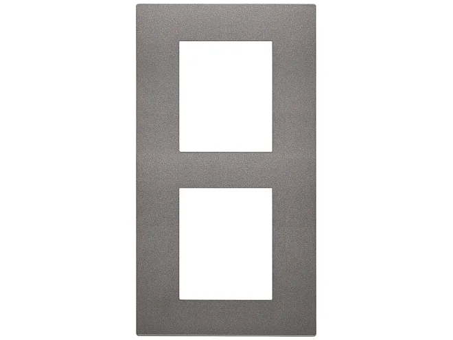 VIMAR Vimar 30645.22 Placca 4M (2+2)int71 verticale Metal