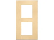 VIMAR Vimar 30645.70.01 Placca 4M (2+2)int71 verticale oro spazz