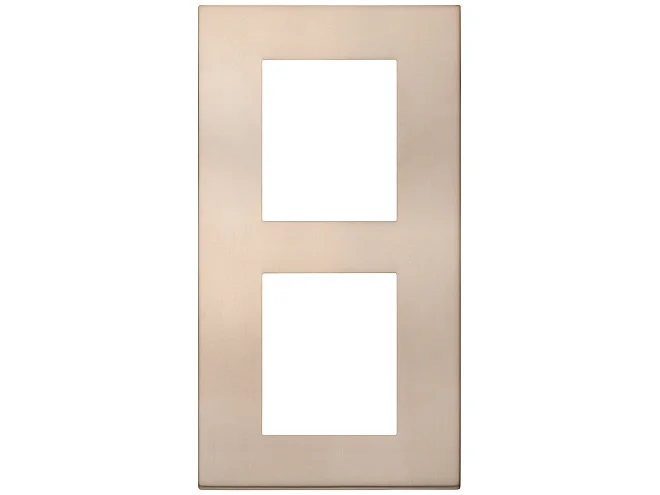 VIMAR Vimar 30645.71 Placca 4M (2+2)int71 verticale bronzo