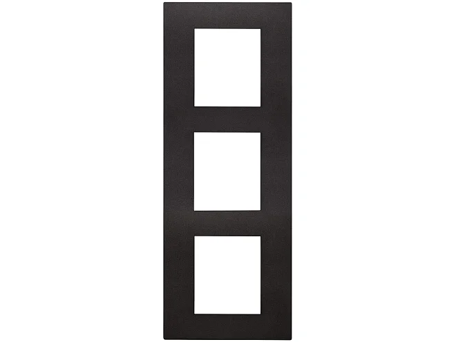 VIMAR Vimar 30646.02 Placca 6M (2+2+2)int71 verticale nero