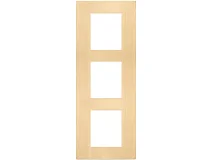 VIMAR Vimar 30646.70.01 Placca 6M (2+2+2)int71verticale oro spaz
