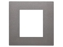VIMAR Vimar 30647.22 Placca 2M BS Metal