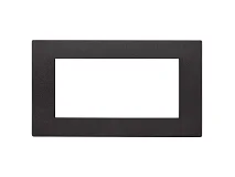 VIMAR Vimar 30649.02 Placca 5M BS nero