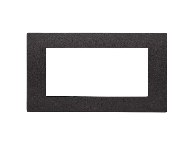 VIMAR Vimar 30649.02 Placca 5M BS nero