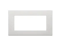 VIMAR Vimar 30649.20 Placca 5M BS argento