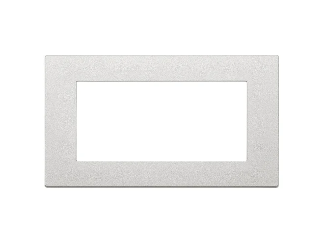 VIMAR Vimar 30649.20 Placca 5M BS argento